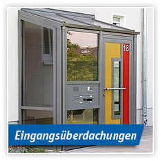 Eingangsüberdachungen