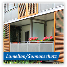 Lamellenschutz bzw. Sonnenschutz